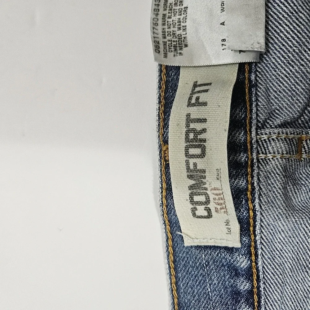Levi's 560 Comfort Fit Jeans Men's Size 40x32 Blue Denim Pants